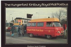 SEPR 10 Postbus Kintbury Level Crossing Postcard FDOS (85972)