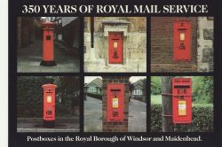 1985-07-30 Royal Mail 350th SEPR Windsor FDC (85977)