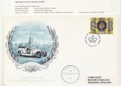 1977-05-11 GB Silver Jubilee Rolls Royce FDC (86023)
