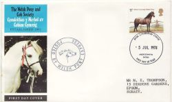 1978-07-05 Horses Salvation Welsh Pony FDC (86143)