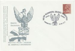 1977-08-15 Polish Regimental Colours ENV (86147)