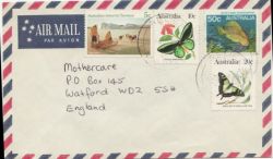 Australia 1980's Envelope to England (86310)