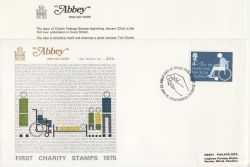 1975-01-22 Charity Stamp Bureau FDC (86352)