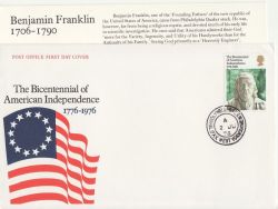 1976-06-02 American Independence Holywell Green cds FDC (86371)