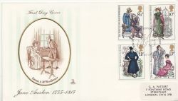 1975-10-22 Jane Austen Stamps Steventon FDC (86372)