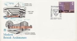 1971-09-22 University Buildings Southampton FDC (86398)