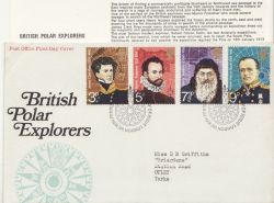 1972-02-16 British Polar Explorers Stamps London WC FDC (86434)