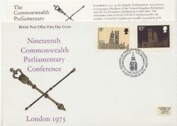 1973-09-12 Parliamentary Conference London SW1 FDC (86453)