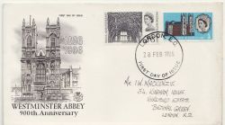 1966-02-28 Westminster Abbey Stamps London FDC (86572)