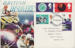 1967-09-19 British Discoveries London WC FDC (86578)