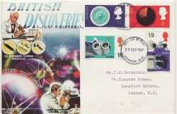 1967-09-19 British Discoveries London WC FDC (86579)
