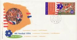 1990-06-01 Netherlands World Cup Football FDC (86626)