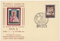 1954 Austria International Congress Card (86637)