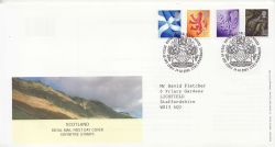 2003-10-14 Scotland Definitive T/House FDC (86662)