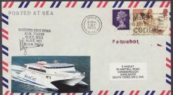 Ship Mail Envelope Hoverspeed Great Britain (86921)