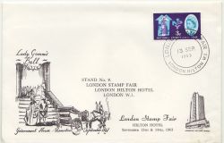 1963-09-13 London Stamp Fair London Hilton Souv (86956)