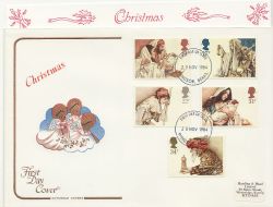1984-11-20 Christmas Stamps Windsor FDC (87091)