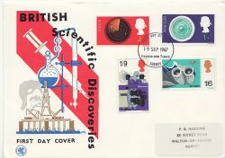 1967-09-19 Discoveries Kingston Upon Thames FDC (87120)
