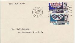 1965-11-15 ITU Centenary Stamps London W1 FDC (87248)
