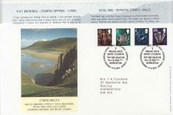 2003-10-14 Wales Definitive Stamps Cardiff FDC (87315)