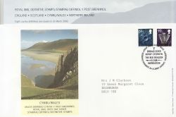 2009-03-31 Wales Definitive Stamps Cardiff FDC (87323)