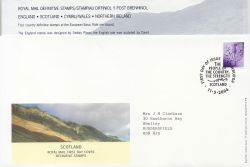 2004-05-11 Scotland Definitive Stamp Edinburgh FDC (87369)