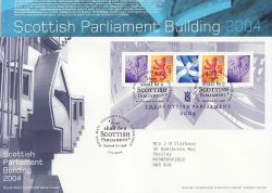 2004-10-05 Scottish Parliament M/S T/House FDC (87373)