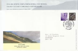 2009-03-31 Scotland Definitive Stamps Edinburgh FDC (87379)