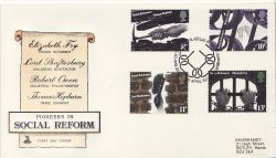 1976-04-28 Social Reformers Stamps Bureau FDC (87404)