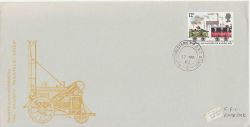 1980-03-12 Railway Stamp North Western TPO cds FDC (87667)