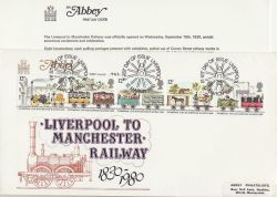 1980-03-12 Railway Stamps Liverpool Abbey FDC (87673)