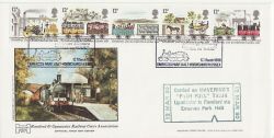 1980-03-12 Railway Stamps Emerson Park FDC (87674)