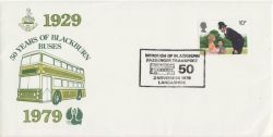 1979-11-03 50 Years of Blackburn Buses Envelope (87688)