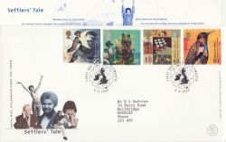 1999-04-06 Settlers Tale Stamps Plymouth FDC (87743)