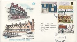 1970-02-11 Rural Architecture Stamps London EC FDC (87771)