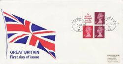1979-10-17 Definitive Booklet Stamps London FDC (87812)