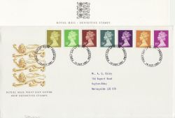 1991-09-10 Definitive Stamps Preston FDC (87814)
