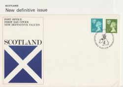 1976-01-14 Scotland Definitive Stamps Bureau FDC (87833)