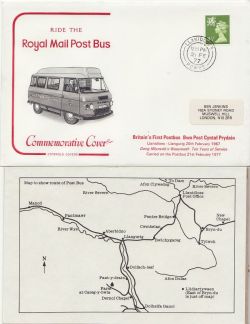 1977-02-21 Royal Mail Britain's First Post Bus ENV (87877)