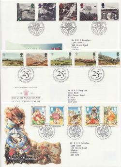 1994 Bulk Buy x9 First Day Covers With Bureau Pmk\'s (88007)