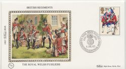 1983-07-06 The Royal Welsh Fusiliers BFPS FDC (88066)