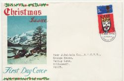1966-12-01 Christmas Stamp Bethlehem FDC (88118)