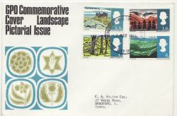 1966-05-02 Landscapes Stamps Kingston FDC (88260)