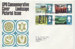 1966-05-02 Landscapes Stamps Kingston FDC (88263)