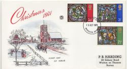 1971-10-13 Christmas Stamps Windsor FDC (88345)