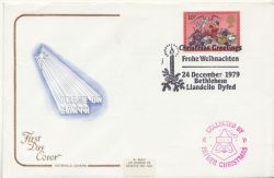 1979-12-24 Christmas Stamp Cotswold ENV (88374)