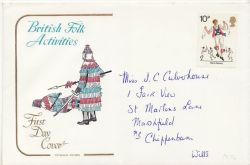 1976-08-04 Cultural Traditions No Postmark FDC (88375)