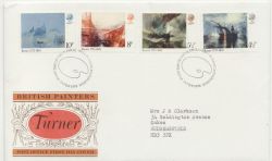 1975-02-19 British Painters Stamps Bureau FDC (88436)