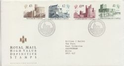 1988-10-18 High Value Castle Stamps Windsor FDC (88459)