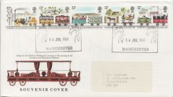1980-07-14 Railway Stamps Kellogs Manchester Souv (88469)